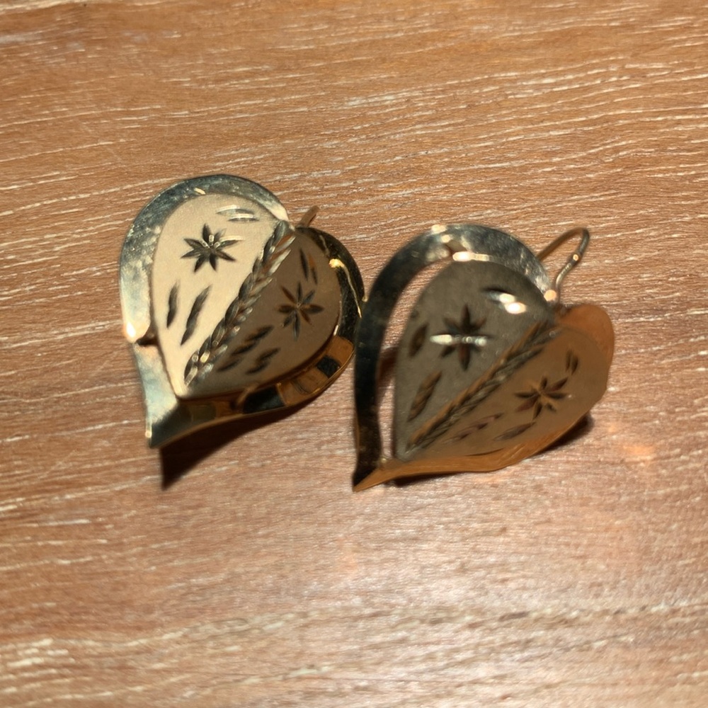 14 K GOLD EARRINGS